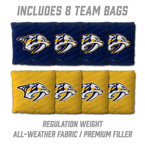 Nashville Predators 2'x4' Cornhole Game with Bags