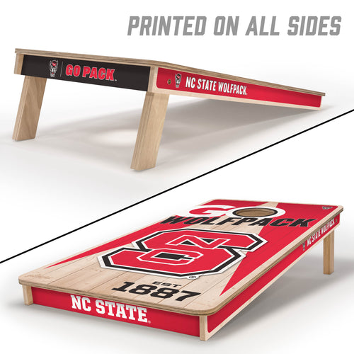 NC State Wolfpack 2'x4' Cornhole Game with Bags