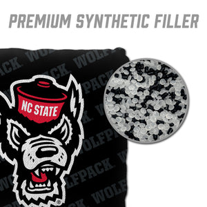 NC State Wolfpack Cornhole Bags 4 Pack - Black