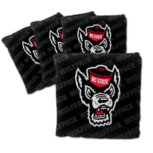 NC State Wolfpack Cornhole Bags 4 Pack - Black