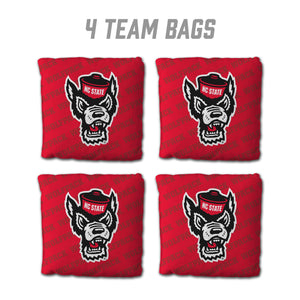 NC State Wolfpack Cornhole Bags 4 Pack - Red