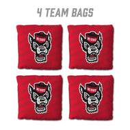 NC State Wolfpack Cornhole Bags 4 Pack - Red