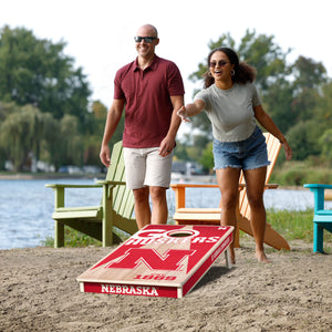 Nebraska Cornhuskers 2'x4' Cornhole Game with Bags