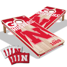 Nebraska Cornhuskers 2'x4' Cornhole Game with Bags