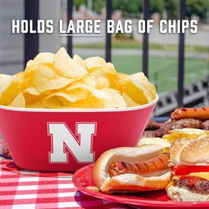 Nebraska Cornhuskers Large Party Bowl