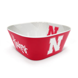 Nebraska Cornhuskers Large Party Bowl