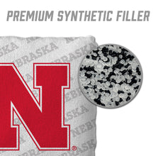 Nebraska Cornhuskers Cornhole Bags  4 Pack - White