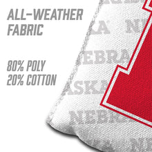 Nebraska Cornhuskers Cornhole Bags  4 Pack - White