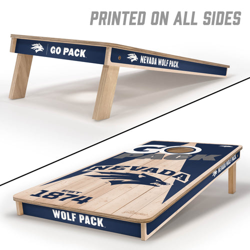 Nevada Wolf Pack 2'x4' Cornhole Game with Bags