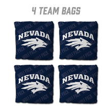 Nevada Wolf Pack Cornhole Bags 4 Pack - Blue