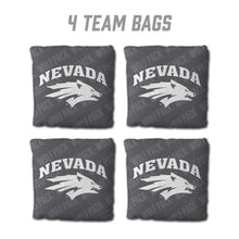 Nevada Wolf Pack Cornhole Bags 4 Pack - Gray