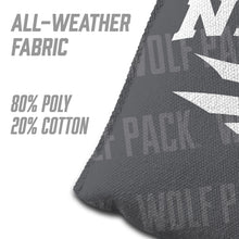 Nevada Wolf Pack Cornhole Bags 4 Pack - Gray