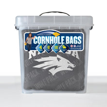 Nevada Wolf Pack Cornhole Bags 4 Pack - Gray