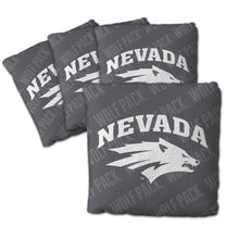 Nevada Wolf Pack Cornhole Bags 4 Pack - Gray