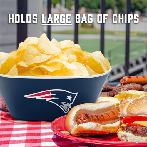 New England Patriots Large Party Bowl