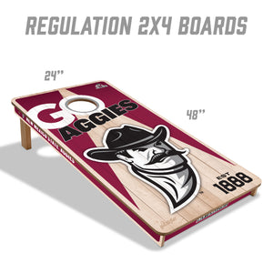 New Mexico State Aggies 2'x4' Cornhole Game with Bags