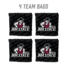 New Mexico St Cornhole Bags  4 Pack - Black
