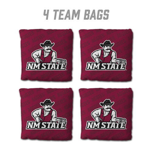 New Mexico St Cornhole Bags 4 Pack - Maroon