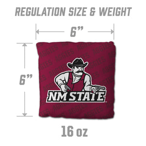 New Mexico St Cornhole Bags 4 Pack - Maroon
