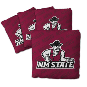 New Mexico St Cornhole Bags 4 Pack - Maroon