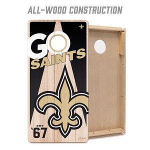 New Orleans Saints 2'x4' Cornhole Game with Bags