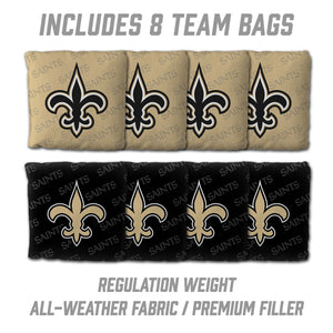 New Orleans Saints 2'x4' Cornhole Game with Bags