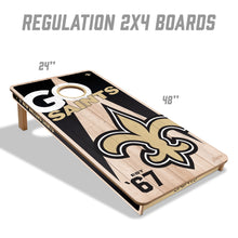 New Orleans Saints 2'x4' Cornhole Game with Bags