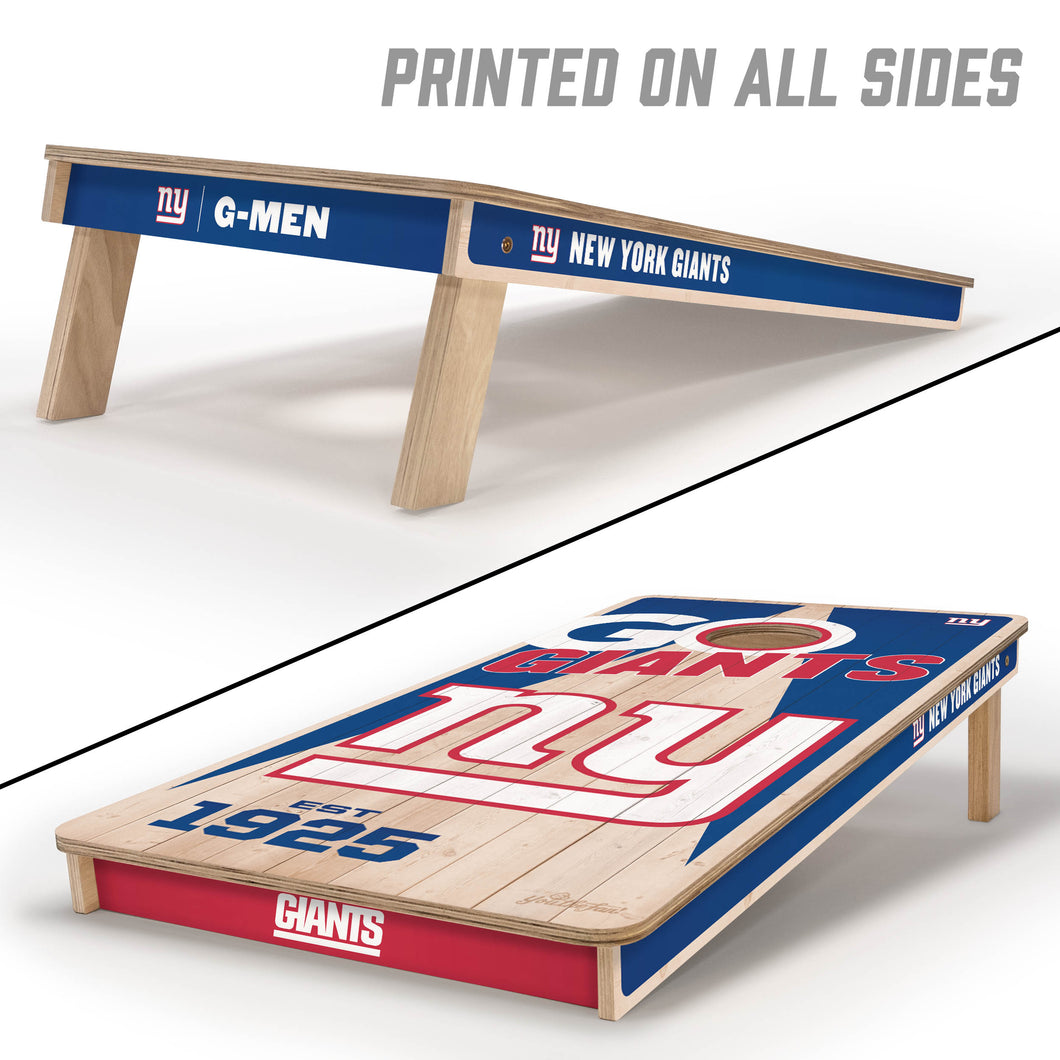 New York Giants 2'x4' Cornhole Game with Bags