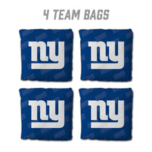 New York Giants Cornhole Bags 4 Pack - Blue