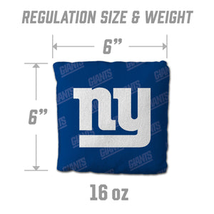 New York Giants Cornhole Bags 4 Pack - Blue