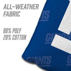 New York Giants Cornhole Bags 4 Pack - Blue