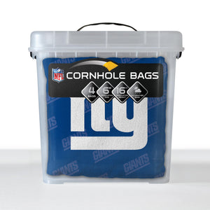 New York Giants Cornhole Bags 4 Pack - Blue