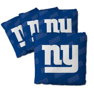 New York Giants Cornhole Bags 4 Pack - Blue