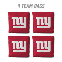 New York Giants Cornhole Bags 4 Pack - Red