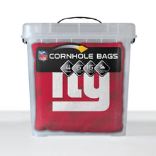 New York Giants Cornhole Bags 4 Pack - Red