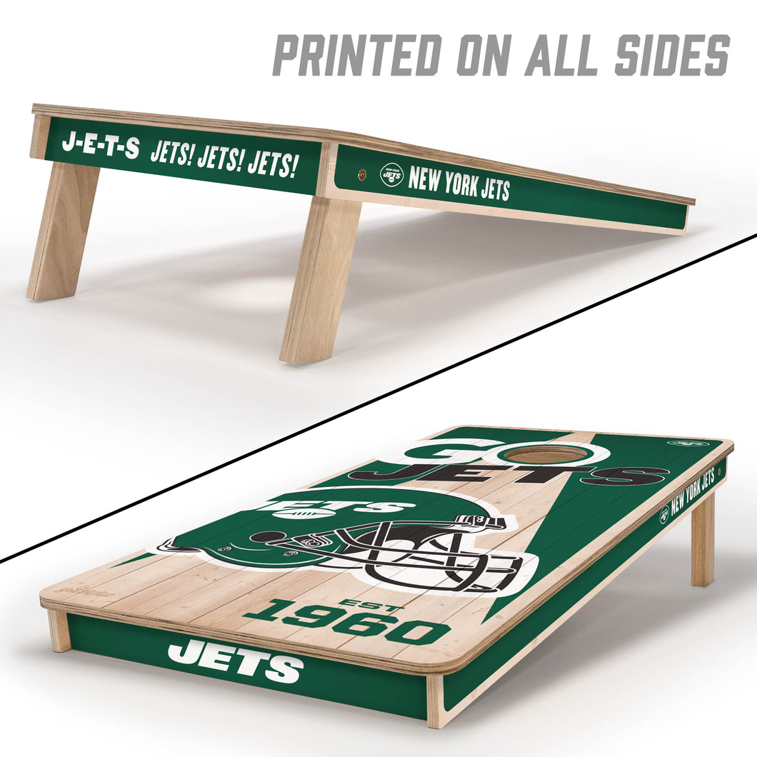 New York Jets 2'x4' Cornhole Game with Bags