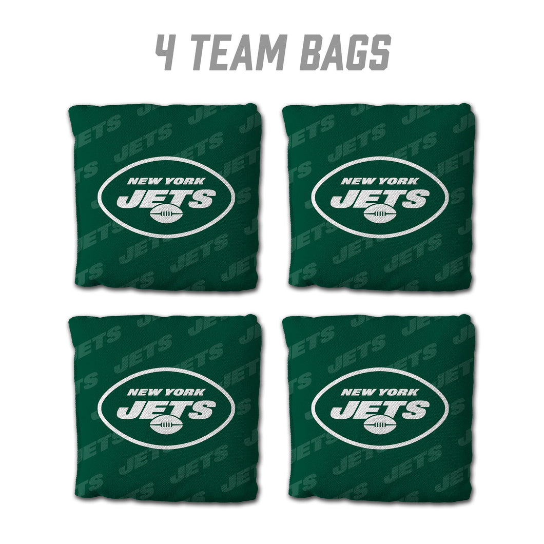 New York Jets Cornhole Bags 4 Pack - Green
