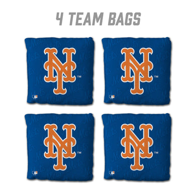 New York Mets Cornhole Bags - 4 Pack - Blue