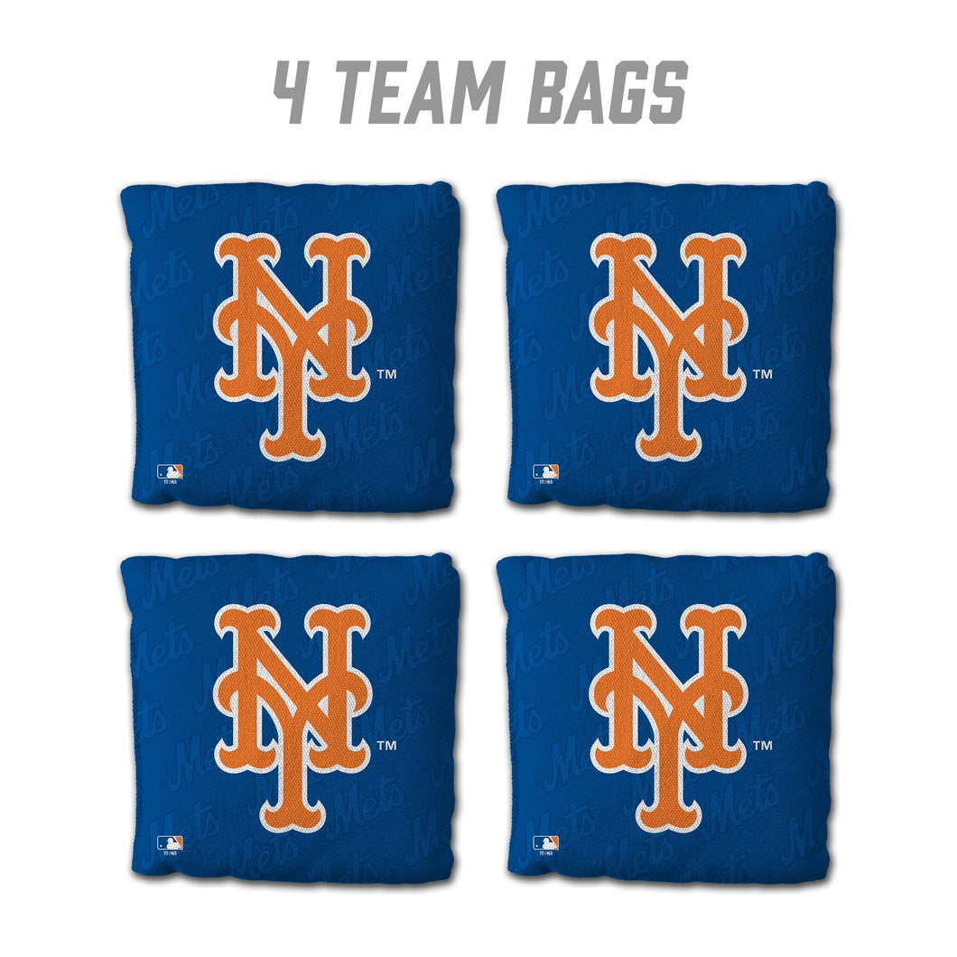 New York Mets Cornhole Bags - 4 Pack - Blue