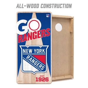 New York Rangers 2'x4' Cornhole Game with Bags