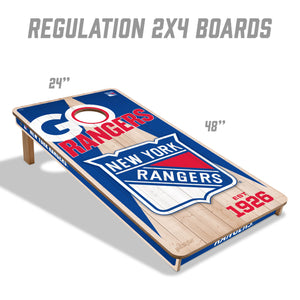 New York Rangers 2'x4' Cornhole Game with Bags