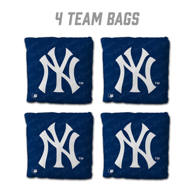 New York Yankees Cornhole Bags - 4 Pack - Blue