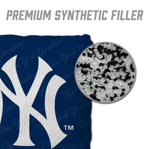 New York Yankees Cornhole Bags - 4 Pack - Blue