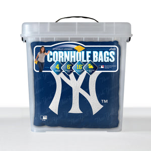 New York Yankees Cornhole Bags - 4 Pack - Blue