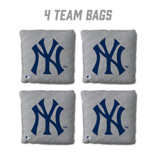 New York Yankees Cornhole Bags - 4 Pack - Gray