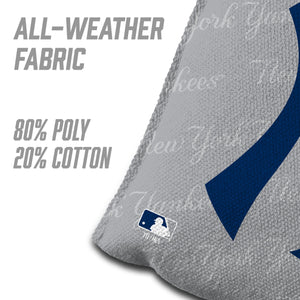 New York Yankees Cornhole Bags - 4 Pack - Gray