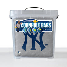 New York Yankees Cornhole Bags - 4 Pack - Gray
