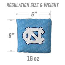 North Carolina Tar Heels Cornhole Bags  4 Pack - Light Blue