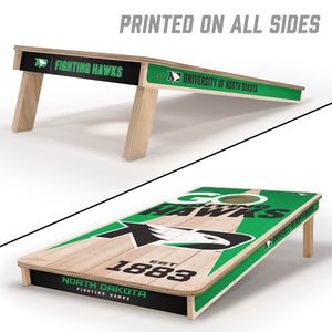 North Dakota Fighting Hawks 2'x4' Cornhole Game with Bags