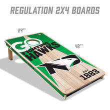 North Dakota Fighting Hawks 2'x4' Cornhole Game with Bags